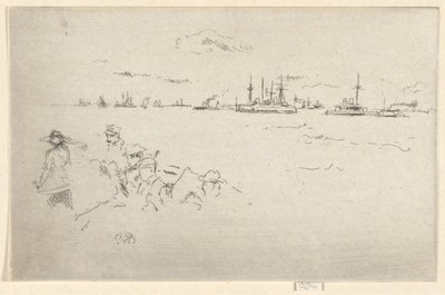 La Flotta: Monitori, dal Set del Giubileo da James Abbott McNeill Whistler