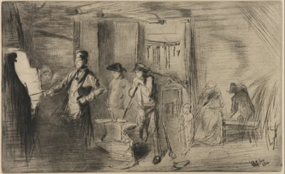 La forgia da James Abbott McNeill Whistler