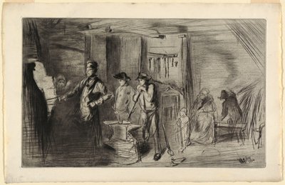 La Forgia da James Abbott McNeill Whistler