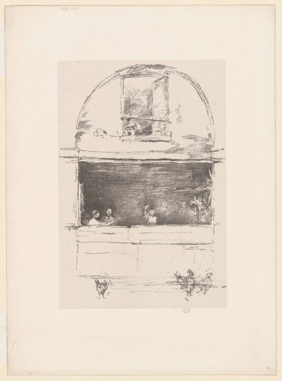 La fucina, Passage du Dragon da James Abbott McNeill Whistler