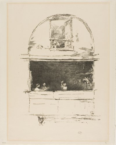 La fucina, Passage du Dragon da James Abbott McNeill Whistler