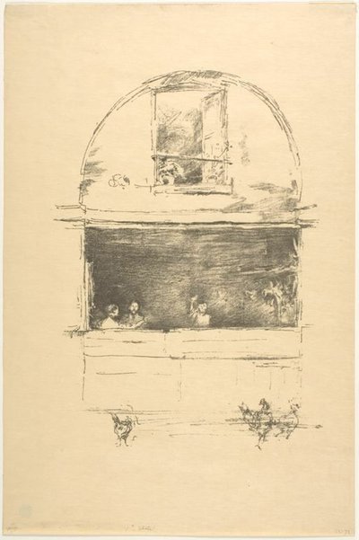 La forgia, Passage du Dragon da James Abbott McNeill Whistler