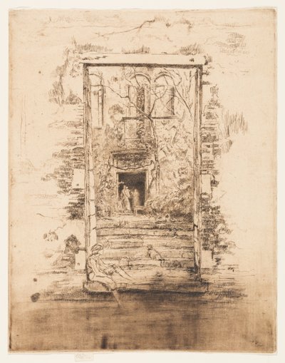 Il giardino da James Abbott McNeill Whistler