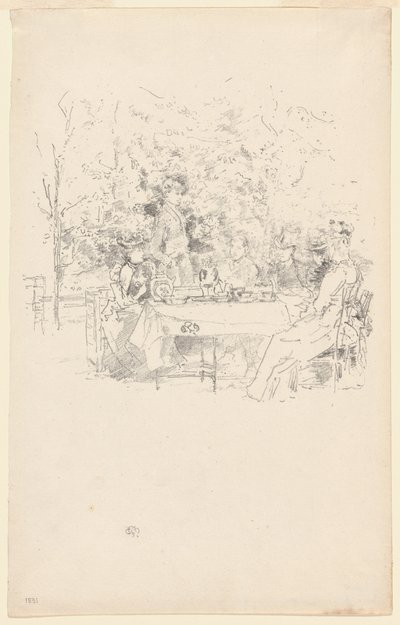 Il giardino da James Abbott McNeill Whistler