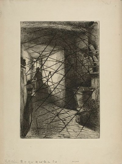 La cucina da James Abbott McNeill Whistler