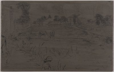 Il Paesaggio con il Cavallo da James Abbott McNeill Whistler