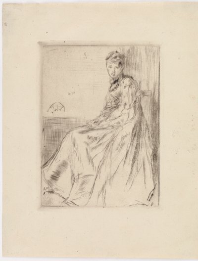 La lettera (Maud, seduta) da James Abbott McNeill Whistler