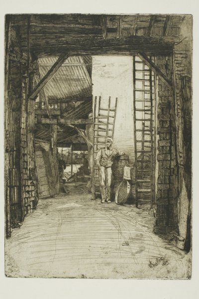 Il calcinatore da James Abbott McNeill Whistler