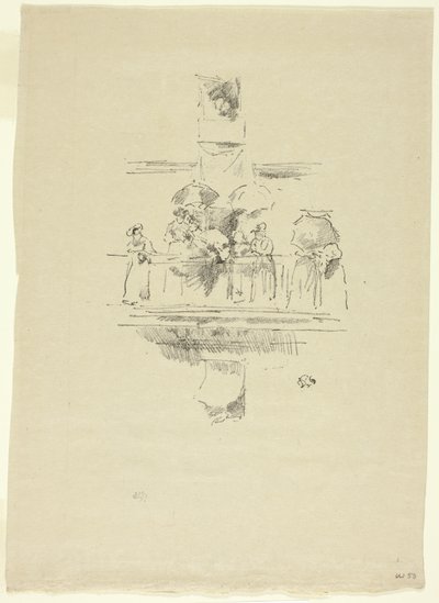 Il piccolo balcone da James Abbott McNeill Whistler