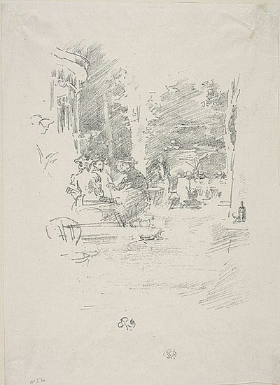 Il piccolo caffè au Bois da James Abbott McNeill Whistler