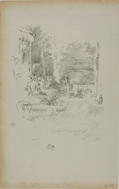 Il piccolo caffè au Bois da James McNeill Whistler