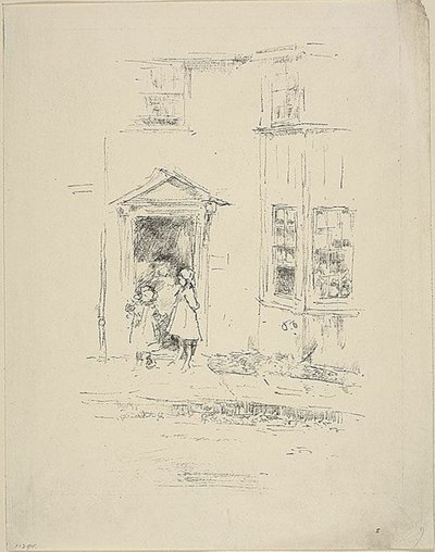 La Piccola Porta, Lyme Regis da James Abbott McNeill Whistler