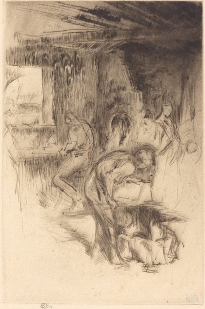 La piccola fucina da James Abbott McNeill Whistler