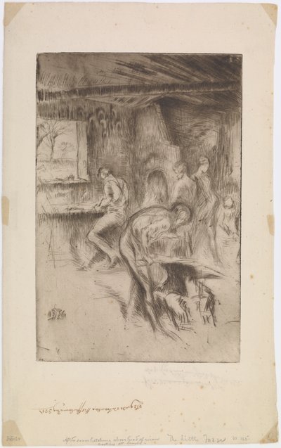 La piccola fucina, Liverpool da James Abbott McNeill Whistler