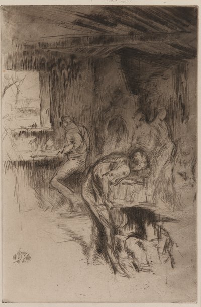 La piccola fucina, Liverpool da James Abbott McNeill Whistler