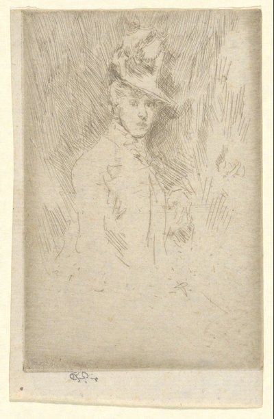 Il Piccolo Cappello da James Abbott McNeill Whistler
