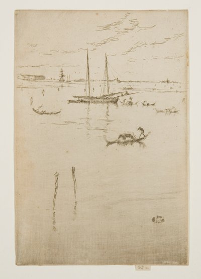 La piccola laguna, dalle Dodici incisioni, noto anche come il Primo Set di Venezia da James McNeill Whistler