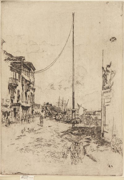 Il Piccolo Albero Maestro da James Abbott McNeill Whistler