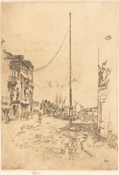 Il piccolo albero maestro da James Abbott McNeill Whistler