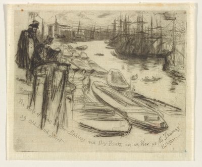 La Piccola Piscina da James Abbott McNeill Whistler