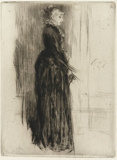 Il vestito di velluto da James Abbott McNeill Whistler