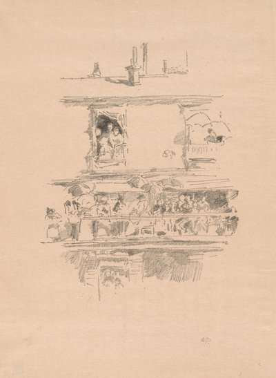 Il lungo balcone da James McNeill Whistler