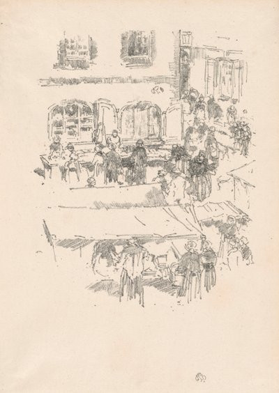 Il mercato, Vitré da James McNeill Whistler