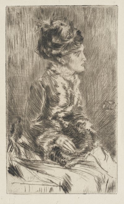 Il manicotto da James McNeill Whistler