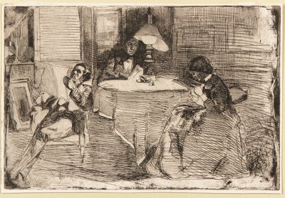 La sala della musica da James Abbott McNeill Whistler
