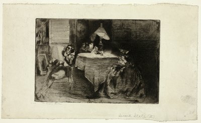 La sala della musica da James Abbott McNeill Whistler