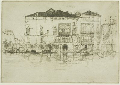 I palazzi da James Abbott McNeill Whistler
