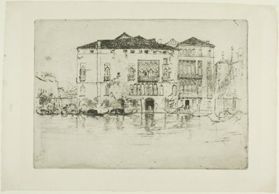 I Palazzi da James Abbott McNeill Whistler
