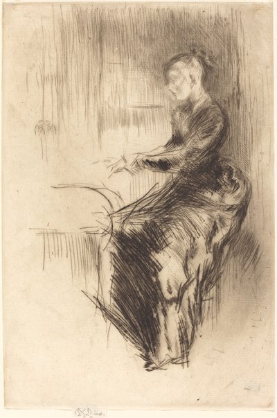 Il pianoforte da James Abbott McNeill Whistler