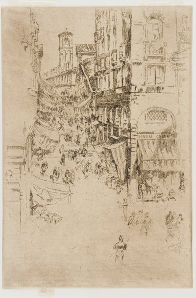 Il Rialto da James Abbott McNeill Whistler