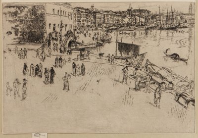 La Riva da James Abbott McNeill Whistler
