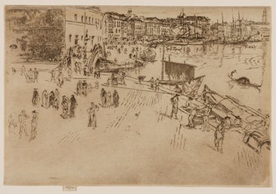 La Riva da James Abbott McNeill Whistler