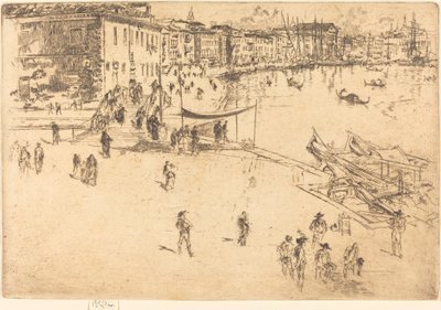 La Riva, No.II da James Abbott McNeill Whistler