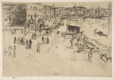La Riva, n. 1 da James McNeill Whistler
