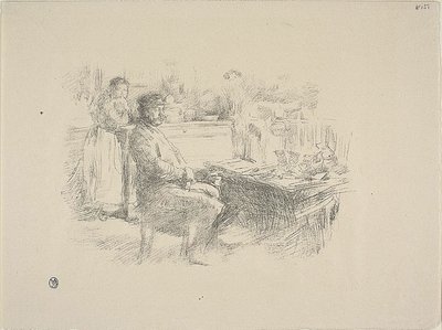 Il calzolaio da James Abbott McNeill Whistler