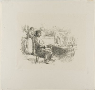 Il calzolaio da James Abbott McNeill Whistler
