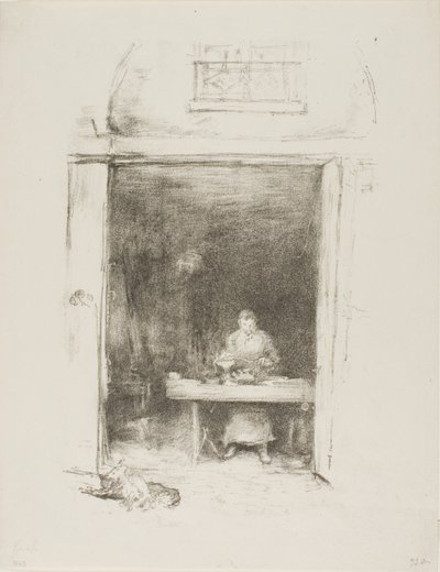 Il fabbro, Passage du Dragon da James Abbott McNeill Whistler