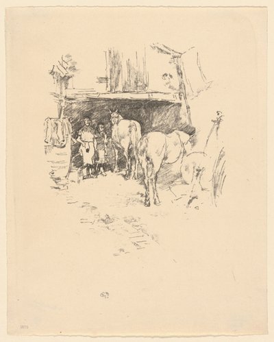Il cortile di Smith da James McNeill Whistler
