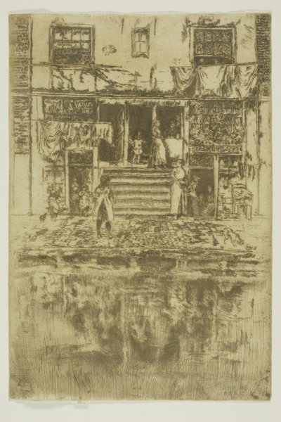 I gradini, Amsterdam da James Abbott McNeill Whistler