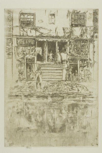 I gradini, Amsterdam da James Abbott McNeill Whistler