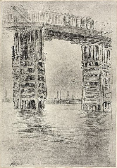 Il ponte alto da James Abbott McNeill Whistler