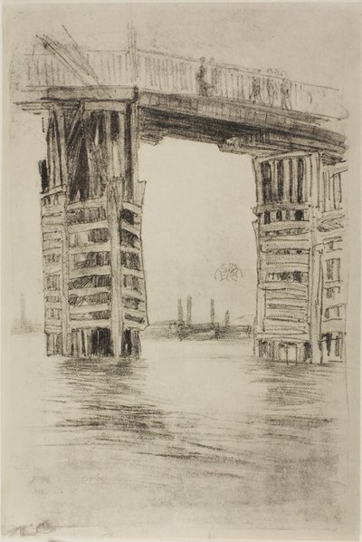 Il ponte alto da James Abbott McNeill Whistler