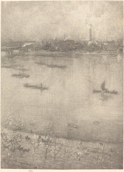 Il Tamigi da James Abbott McNeill Whistler