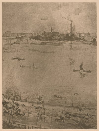 Il Tamigi da James Abbott McNeill Whistler