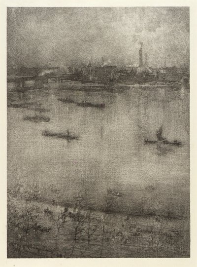 Il Tamigi da James McNeill Whistler