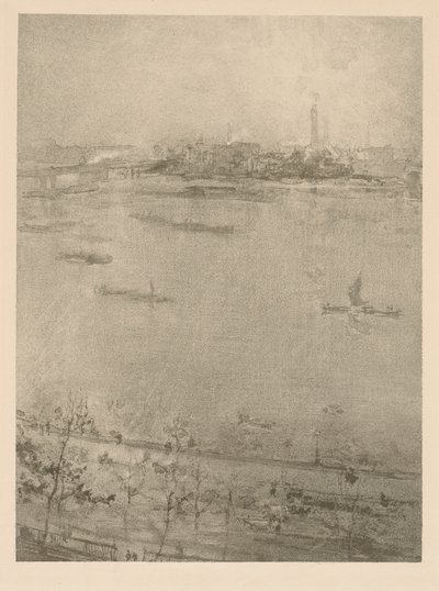 Il Tamigi da James McNeill Whistler